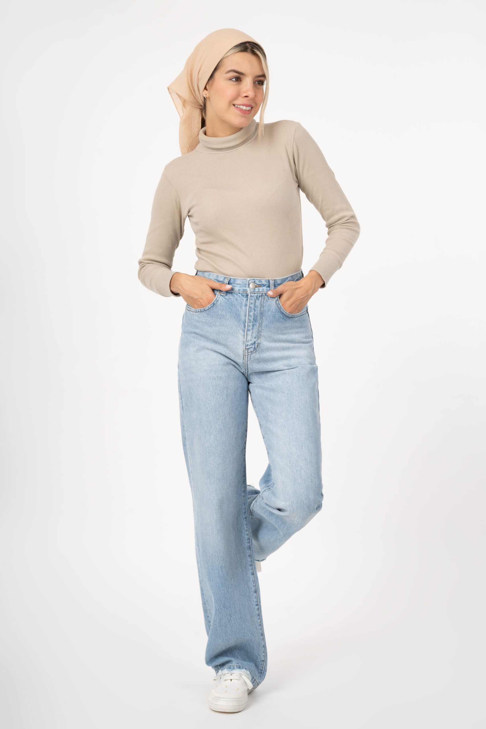 SYS Jeans — model wearing denim 1